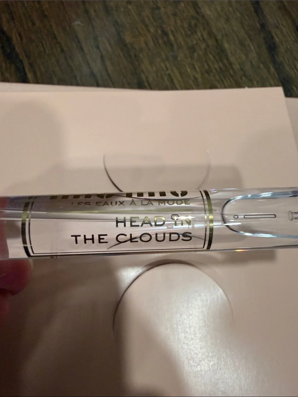 Miu Miu Clear Rollerball- Head in the Clouds